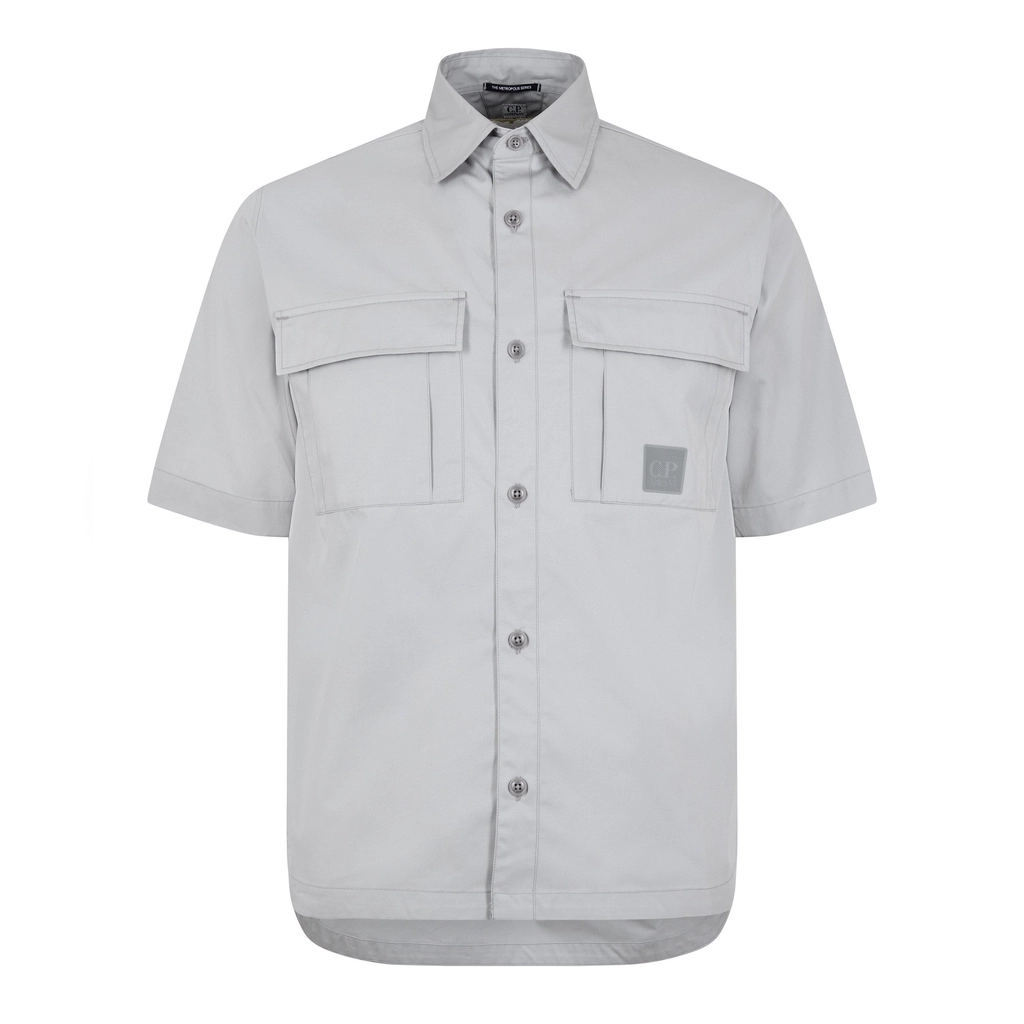 CP Company Shirts - Long Sleeve - Limestone 916
